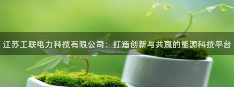 江苏工联电力科技有限公司：打造创新与共赢的能源科技平台